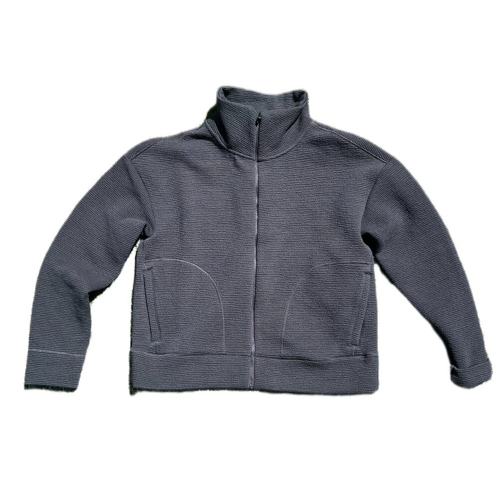Banana Republic Black Stretch Front Zip Women's Winter Jacket - S